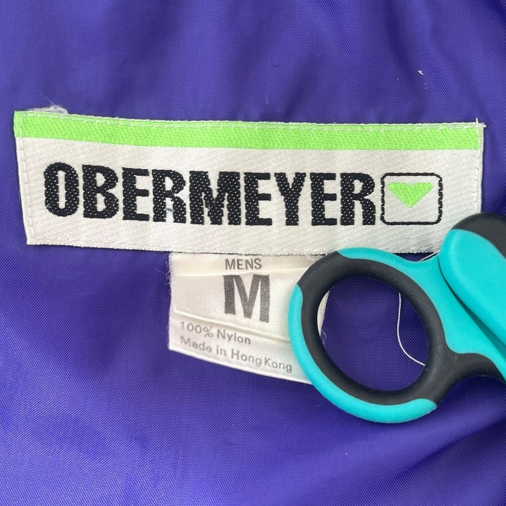 Vintage men’s Obermeyer nylon ski pants purple M - Picture 11 of 13